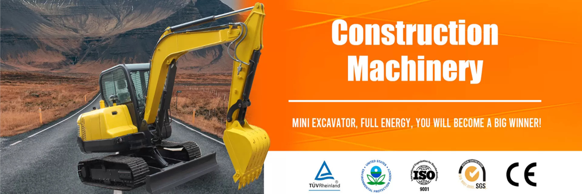 qualité Mini Digger Excavator usine